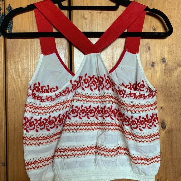 Embroidered Cotton Tank Top - Picture 2 of 7